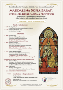 Locandina Convegno Maddalena Sofia Barat (28-11-2025)
