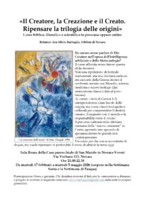 Barbaglia, Silvio - Corso Creatore, creazione e creato