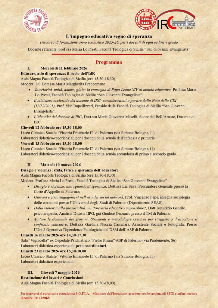 Locandina a.s. 2025-26 portale S.O.F.I.A.