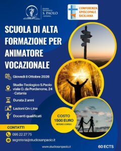 Scuola di alta formazione per animatore vocazionale